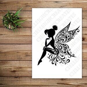 *2 for $20* Tinkerbell Fairy Vinyl Decal Sticker Handcrafted